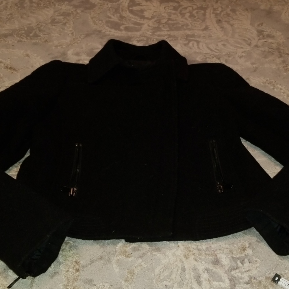 VINCE WOOL MOTO JACKET - Picture 3 of 7